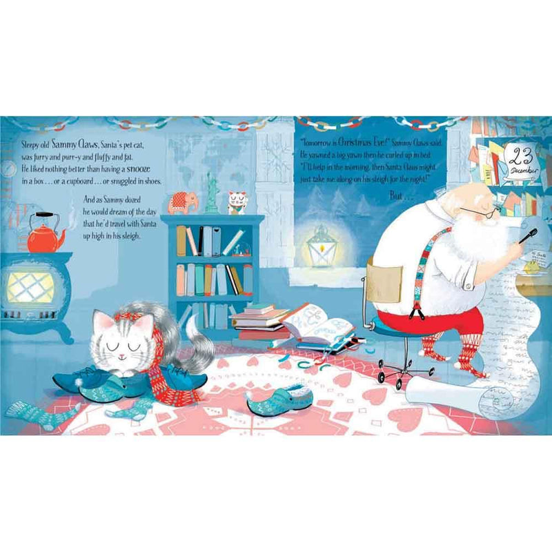 Sammy Claws the Christmas Cat (Paperback with QR Code)(Nosy Crow) Nosy Crow