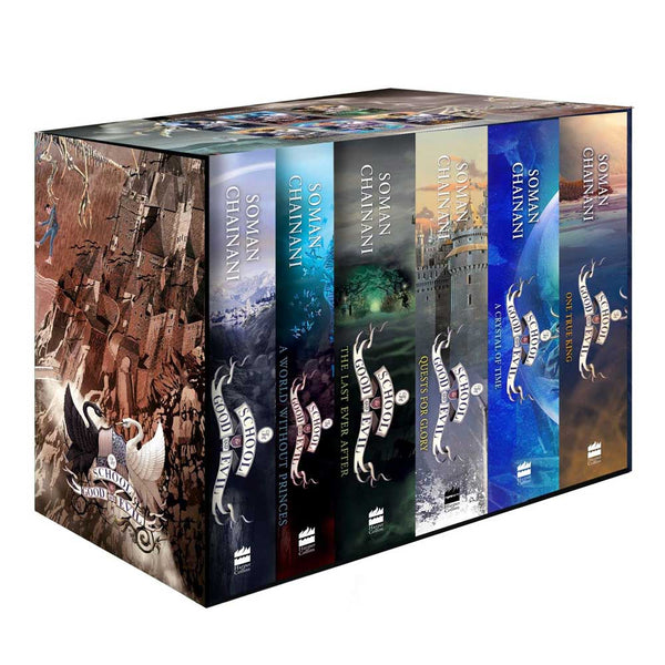 School For Good and Evil Series Collection Box Set, The (6 Books)(Soman Chainani)-Fiction: 奇幻魔法 Fantasy & Magical-買書書 BuyBookBook