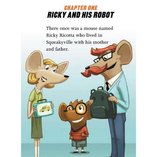 Ricky Ricotta's Mighty Robot (正版) Planet Adventure Collection (8 book) (Dav Pilkey) Scholastic