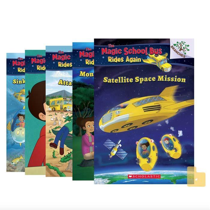 The Magic School Bus Rides Again Bundle (5 Books) (Branches) Scholastic