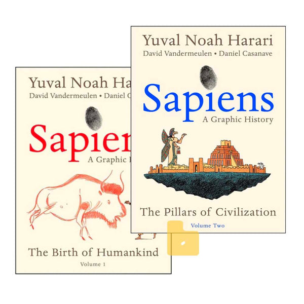 Sapiens Graphic Novel Bundle (Yuval Noah Harari) - 買書書 BuyBookBook