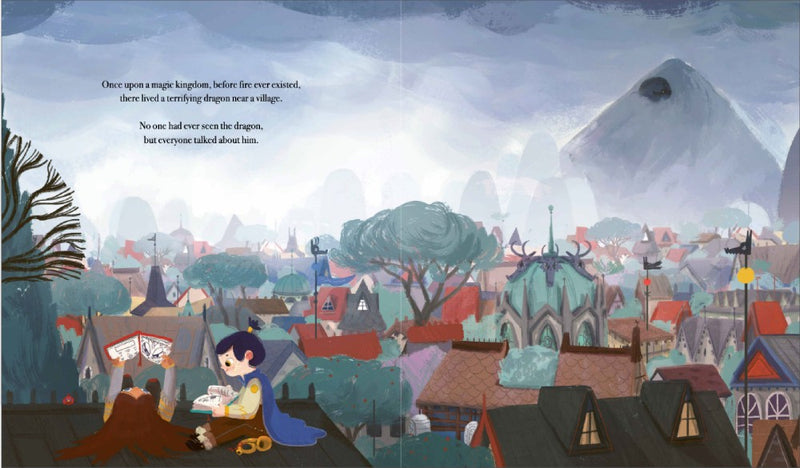 Once Upon a Dragon's Fire (Beatrice Blue)-Fiction: 兒童繪本 Picture Books-買書書 BuyBookBook