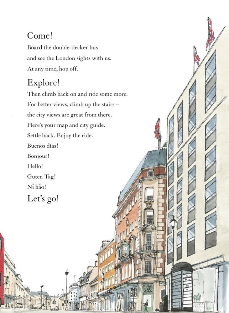 All Aboard the London Bus (Patricia Toht)-Fiction: 兒童繪本 Picture Books-買書書 BuyBookBook