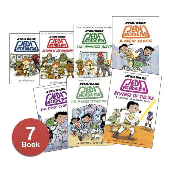 Star Wars Jedi Academy #1-7 Paperback Bundle (7 book) Scholastic