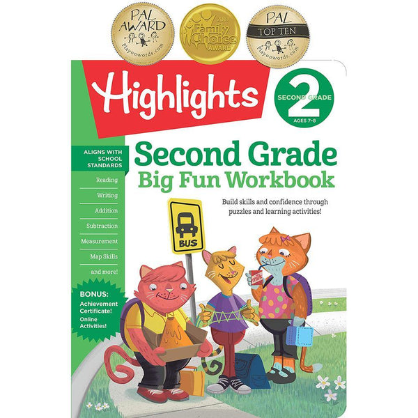 Second Grade Big Fun Workbook (Highlights) PRHUS