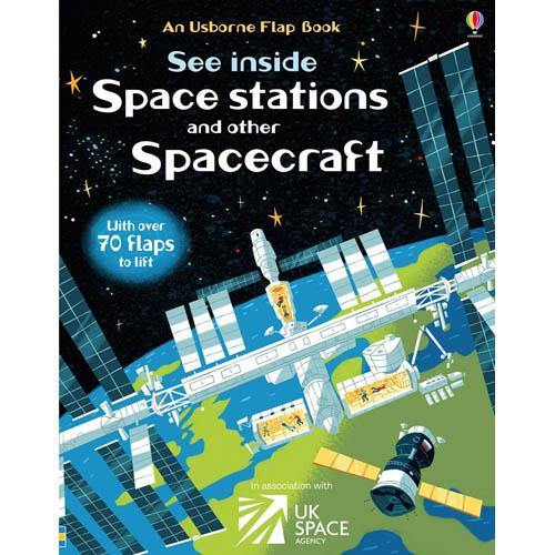 See inside Space Stations and other Spacecraft Usborne