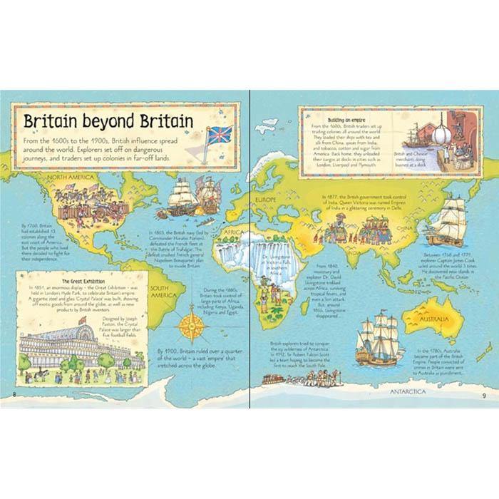 See inside the History of Britain Usborne