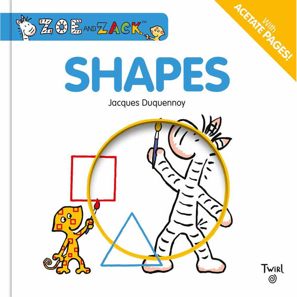 Zoe and Zack - Shapes (Hardback) - 買書書 BuyBookBook