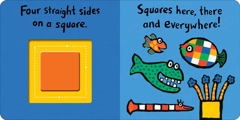 Shapes with Little Fish (Board Book) (Lucy Cousins) Candlewick Press