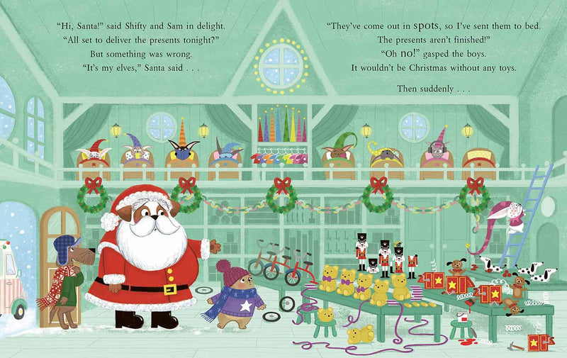 Shifty McGifty and Slippery Sam - Santa's Stolen Sleigh (Paperback with QR Code)(Nosy Crow) Nosy Crow