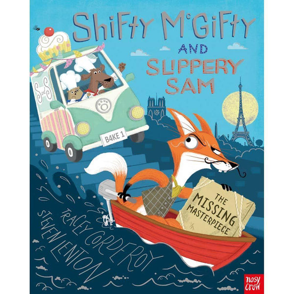 Shifty McGifty and Slippery Sam: The Missing Masterpiece (Paperback with QR Code)(Nosy Crow) Nosy Crow
