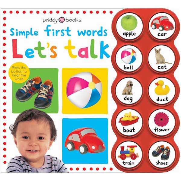 Simple First Words - Let's Talk - 買書書 BuyBookBook
