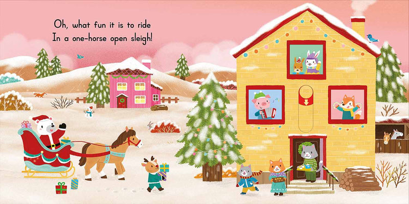 Sing Along With Me! Jingle Bells (Board book with QR Code)(Nosy Crow) Nosy Crow