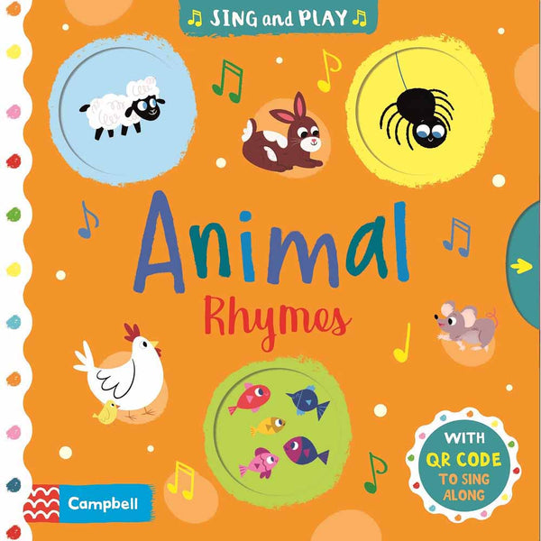 Sing and Play - Animal Rhymes (Board Book with QR code) Campbell