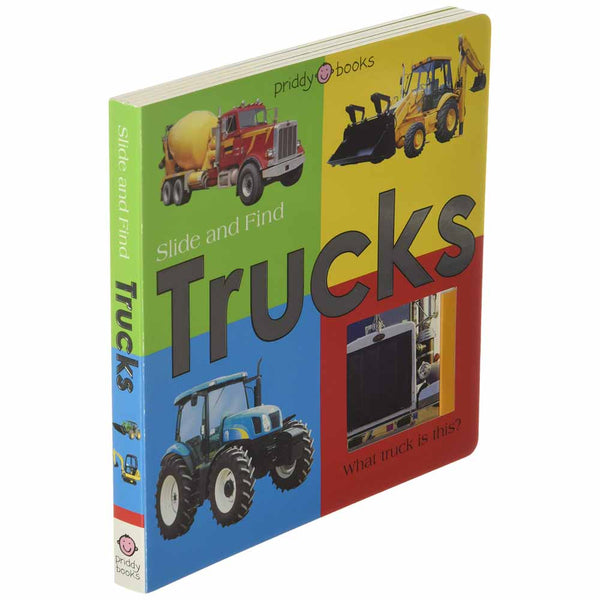 Slide and Find - Trucks (Board Book) Priddy