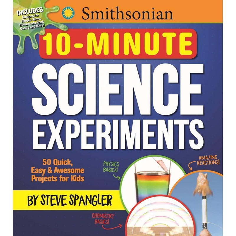 Smithsonian 10-Minute Science Experiments Macmillan US