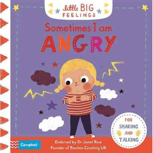 Little Big Feelings - Sometimes I Am Angry (Board Book) Campbell