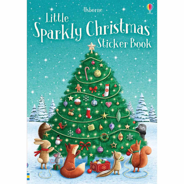 Sparkly Christmas Sticker Book Usborne