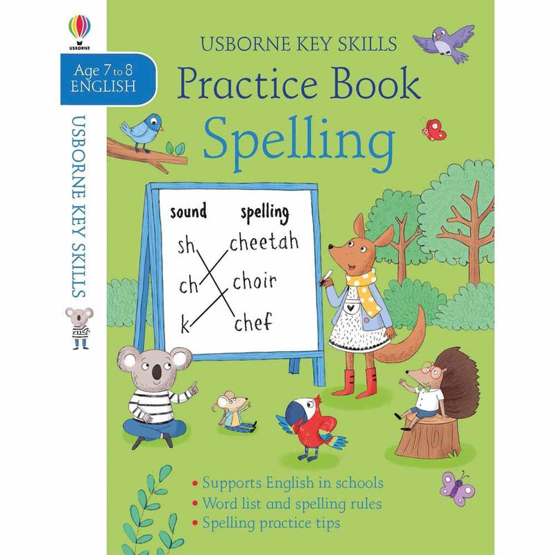 Spelling Practice Book 7-8 Usborne