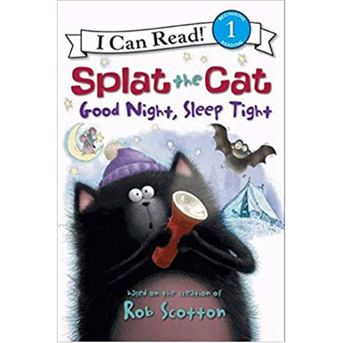 ICR: Splat the Cat : Good Night, Sleep Tight (I Can Read! L1)-Fiction: 橋樑章節 Early Readers-買書書 BuyBookBook