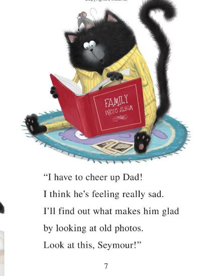 ICR: Splat the Cat Makes Dad Glad (I Can Read! L1)-Fiction: 橋樑章節 Early Readers-買書書 BuyBookBook