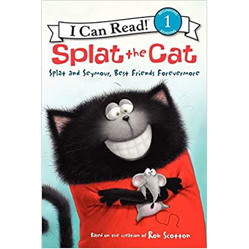 ICR: Splat the Cat : Splat and Seymour, Best Friends Forevermore (I Can Read! L1)-Fiction: 橋樑章節 Early Readers-買書書 BuyBookBook