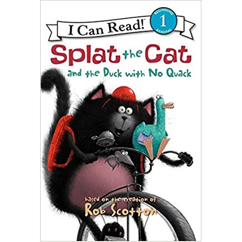 ICR: Splat the Cat and the Duck with No Quack (I Can Read! L1)-Fiction: 橋樑章節 Early Readers-買書書 BuyBookBook