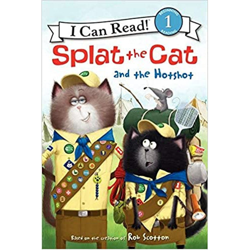 ICR: Splat the Cat and the Hotshot (I Can Read! L1)-Fiction: 橋樑章節 Early Readers-買書書 BuyBookBook