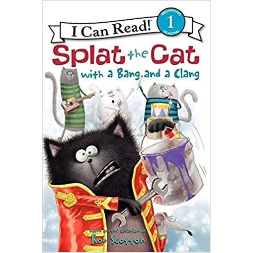 ICR: Splat the Cat with a Bang and a Clang (I Can Read! L1)-Fiction: 橋樑章節 Early Readers-買書書 BuyBookBook