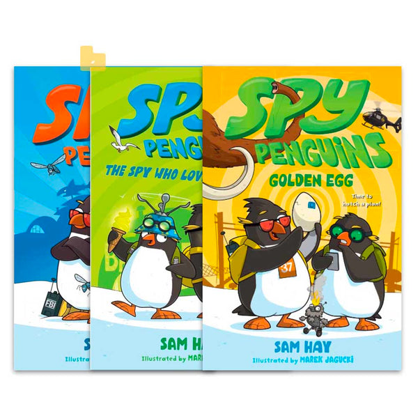 Spy Penguins, The #01-03 Bundle (3 Books) - 買書書 BuyBookBook