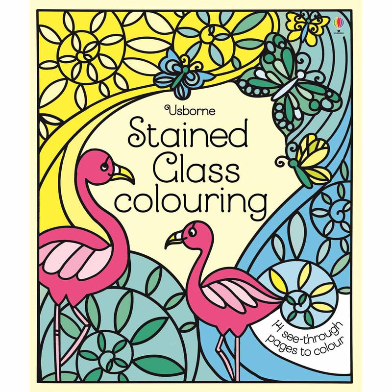 Stained Glass Colouring Usborne