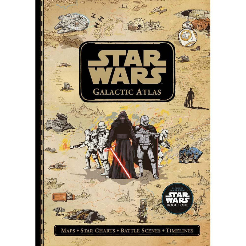 Star Wars - Galactic Atlas (Hardback) Harpercollins (UK)