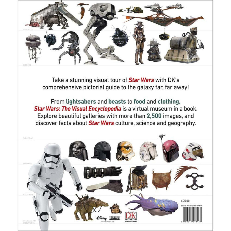 買書書　Star　Encyclopedia　Visual　最抵價　(Hardback)(UK)　正版　The　Wars　BuyBookBook
