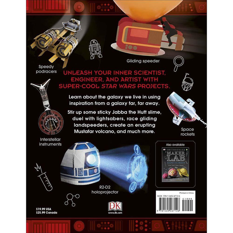 Star Wars Maker Lab - 20 Craft and Science Projects (Hardback)(UK) DK US