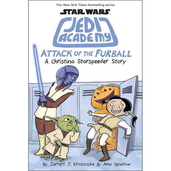 Star Wars Jedi Academy #08 Attack of the Furball (Hardback) (Jarrett J. Krosoczka) Scholastic