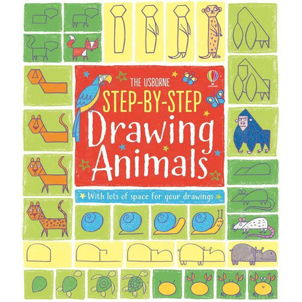 Step-by-step drawing animals Usborne