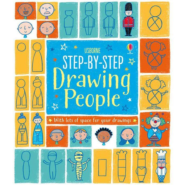 Step-by-step drawing people Usborne
