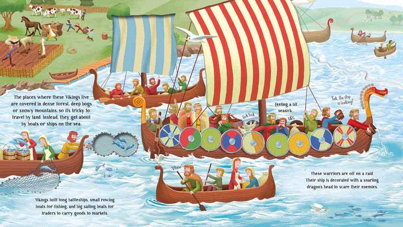 Step Inside Long Ago Viking World - 買書書 BuyBookBook