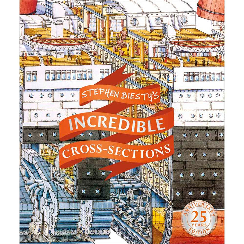 Stephen Biesty's Incredible Cross-Sections-Nonfiction: 常識通識 General Knowledge-買書書 BuyBookBook