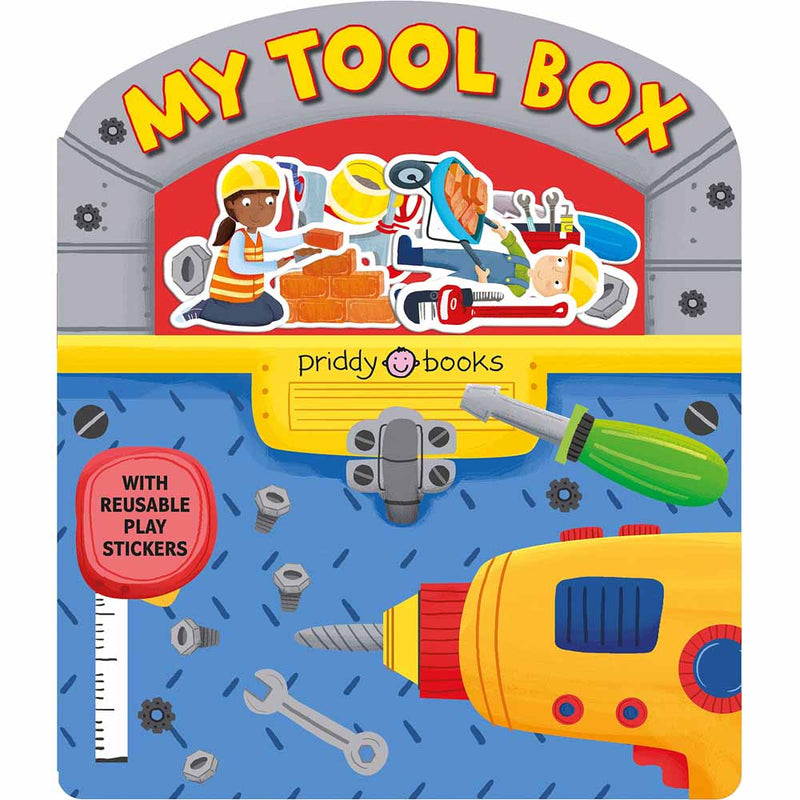Stick and Play - My Toolbox (Board Book) Priddy