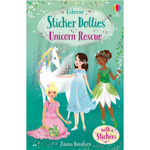Sticker Dolly Stories  #01 Unicorn Rescue (Zanna Davidson) Usborne