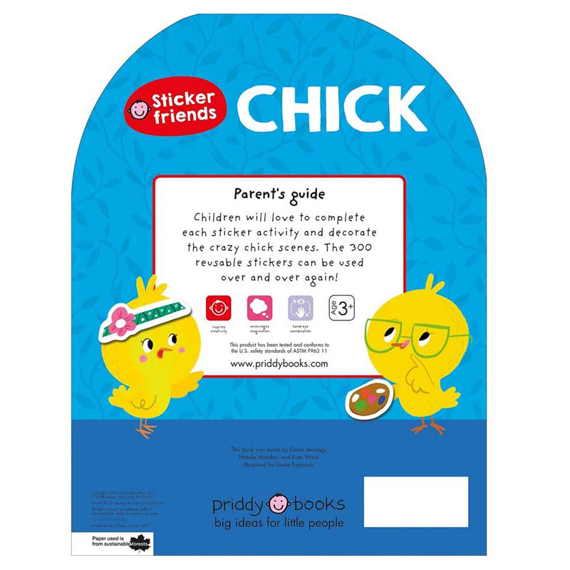 Sticker Friends Chick - 300 Reusable Stickers