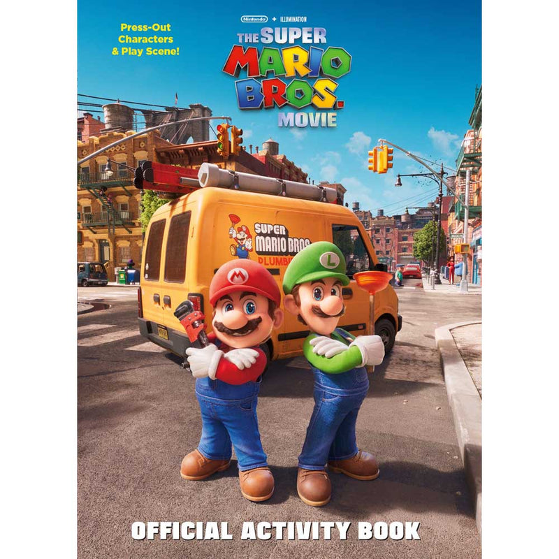 Super Mario Bros. Movie, The - Official Activity Book (Nintendo)-Activity: 繪畫貼紙 Drawing & Sticker-買書書 BuyBookBook