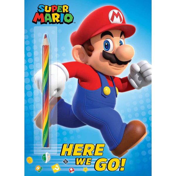 Super Mario - Here We Go! (Nintendo) (Paperback) PRHUS