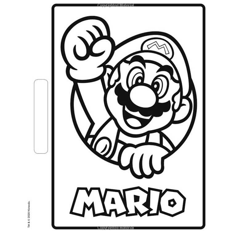 Super Mario: The Big Coloring Book (Nintendo) (Paperback) PRHUS