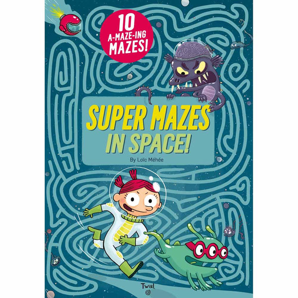 Super Mazes in Space! (Hardback) - 買書書 BuyBookBook