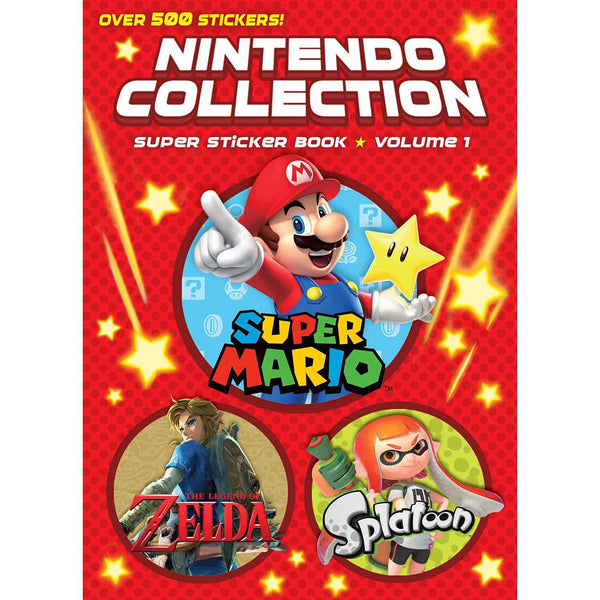 Super Sticker Book Volume 1 (Nintendo) (Paperback) PRHUS