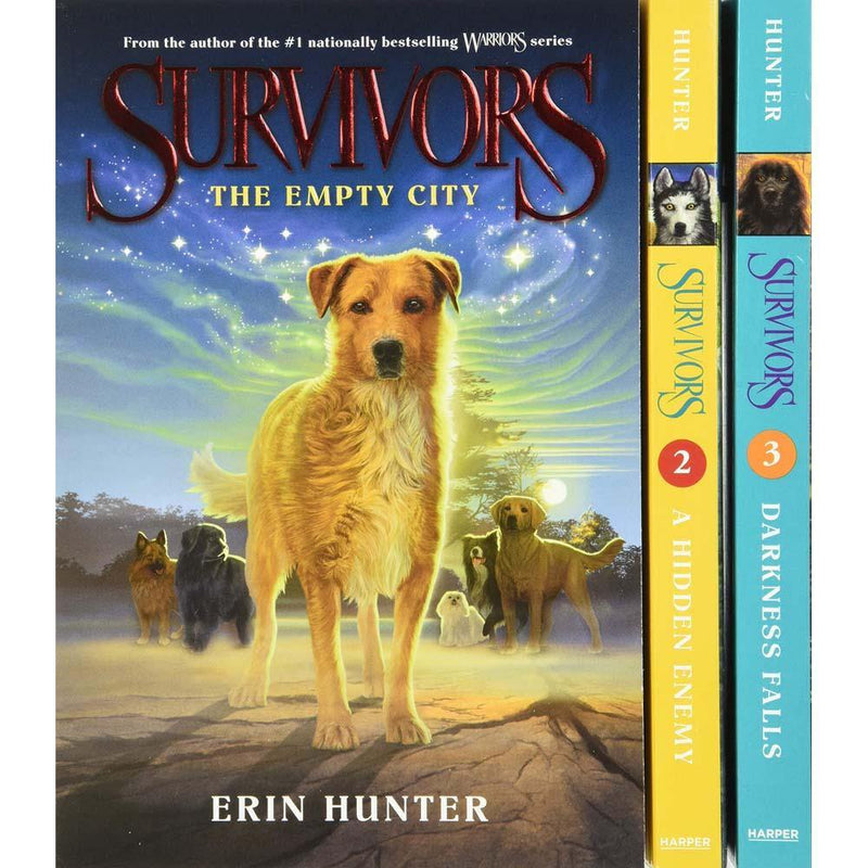 Survivors Series Collection (Paperback) (3 Books) (Erin Hunter) Harpercollins US