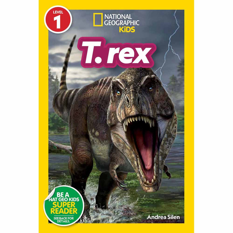 T. rex (L1) (National Geographic Readers) - 買書書 BuyBookBook