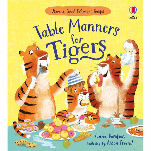 Table Manners for Tigers (Zanna Davidson) Usborne